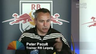 Peter Pacult als genervter Leipzig-Coach