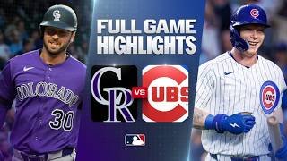 ROCKIES vs. CUBS Full Game Highlights (6/17/26) | MLB Highlights