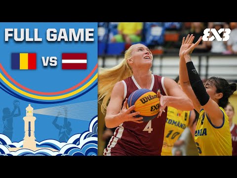 Romania v Latvia | Women | Full Ticket Game | FIBA 3x3 Europe Cup Romania Qualifier 2022