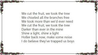 Jakob Dylan - They&#39;ve Trapped Us Boys Lyrics