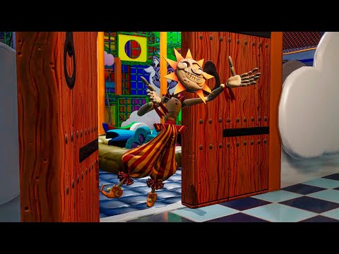 Sun kicking Gregory out of daycare in 3rd Person View – FNAF Security Breach