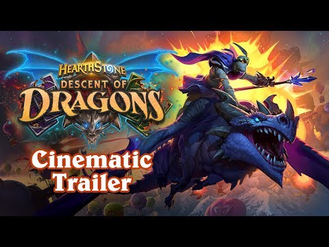 Descent of Dragons Cinematic Trailer | Hearthstone thumbnail