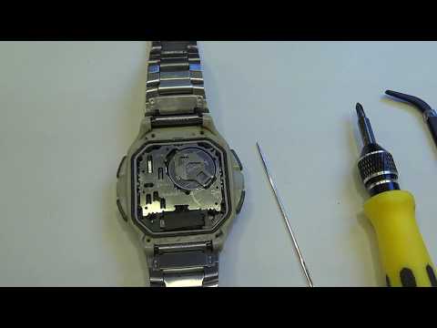 BitNotice #125 - Casio WaveCeptor WV-58E Batteriewechsel