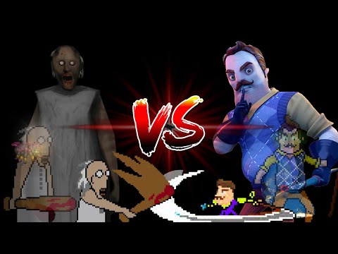 The Neighbor vs Granny ( Hello Neighbor  vs Granny )
