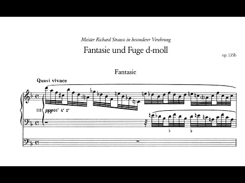Reger: Fantasie und Fuge d-Moll op. 135b