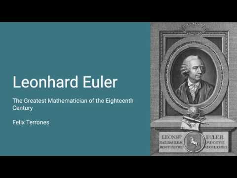 Leonhard Euler by Felix Terrones