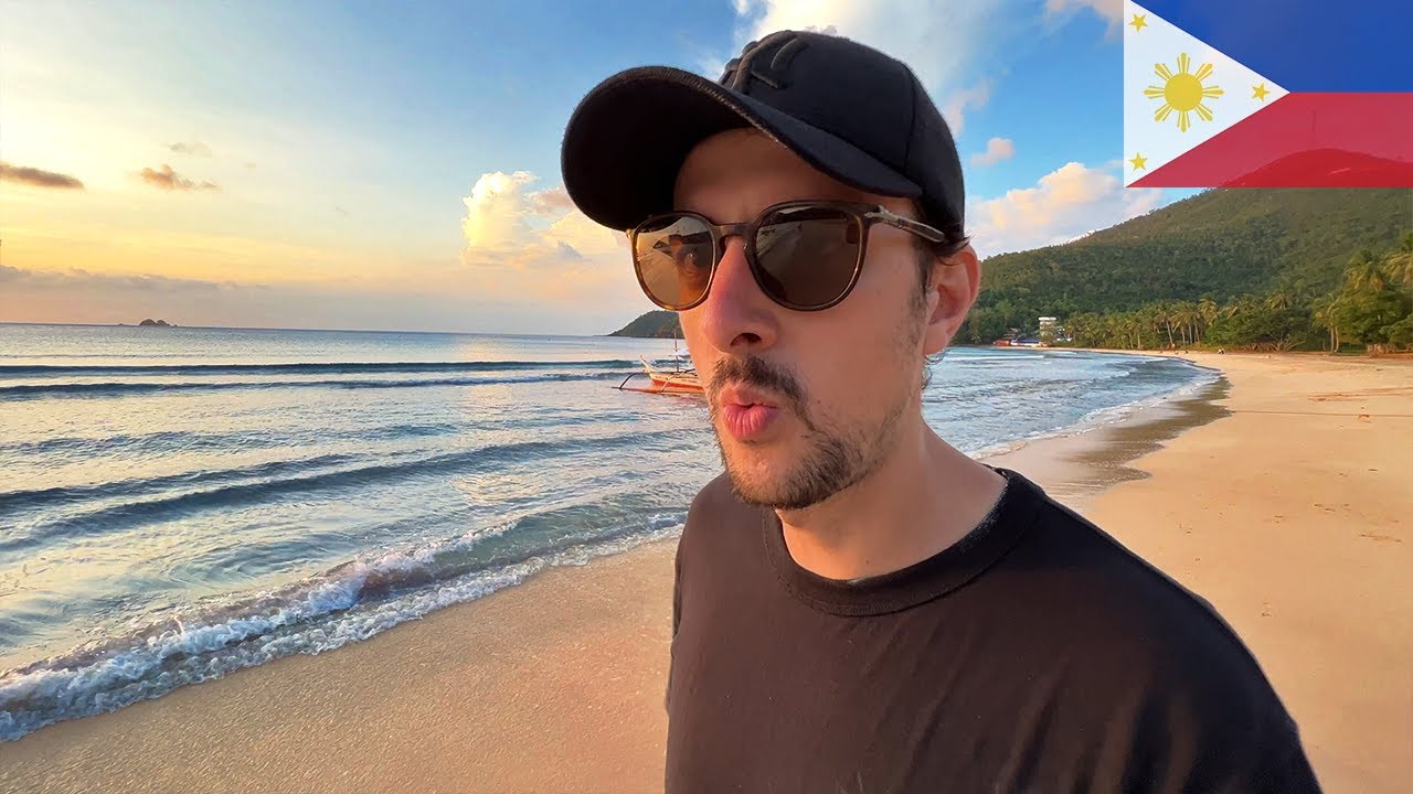 A traveler embarks on a journey to Nagtabon Beach.