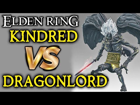 ELDEN RING BOSS VS. BOSS: Dragonlord Placidusax VS. Black Blade Kindred!