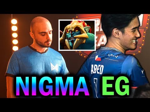 NIGMA vs EG — Incredible Teamplay! Main Event Leipzig Major Dota2