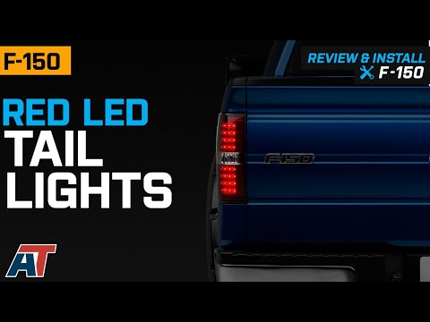 2009-2014 F150 Red LED Tail Lights Review & Install