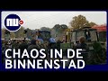 Trekkerinvasie leidt tot chaos in Den Haag