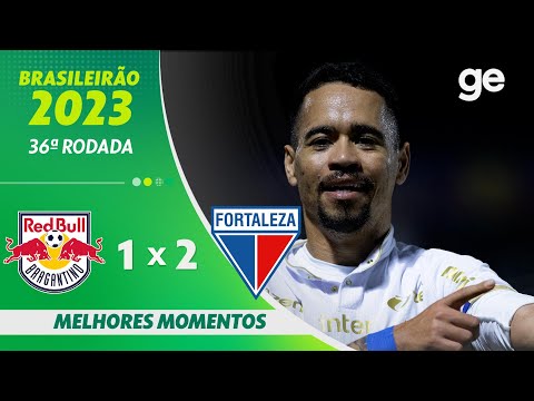 Gols e lances de Red Bull Bragantino x Fortaleza