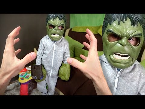 THERE'S A MINI HULK IN MY HOUSE! Marvel Super Heroes Toys - Hulk & Thor Ragnarok