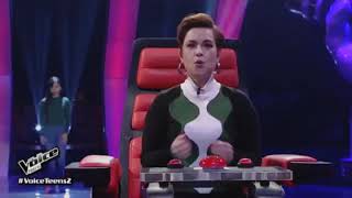 COACH SARAH G BLOCKED BY COACH APL | The Voice Teens Philippines Blind Audition  #TVTPH