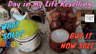 Double The Deals: 2 Live Sales In 1 Day! Buy It Now Sale | What Sold Vlog | Full-Time Reseller