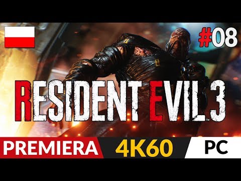 Resident Evil 3 Remake PL 2020 🍿 #8 (odc.8) 🌿 Szpital | Gameplay po polsku 4K60
