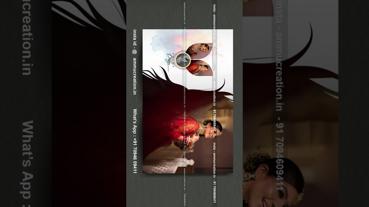 New 2025 15x24 Wedding PSD Template Download | Elegant Designs for Wedding Albums