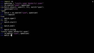 Using the Python re Module for Regular Expressions