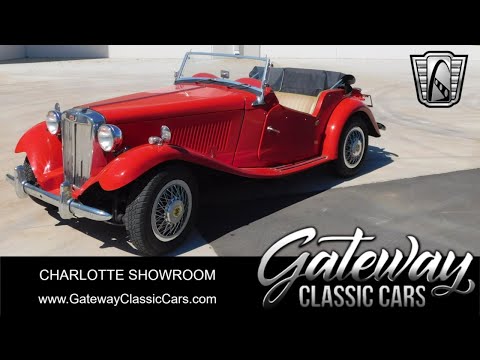 Thumbnail for 1952 MG TD Replica - Gateway Classic Cars - Charlotte #069 by classic car, United States, classic cars, Sports car, Volkswagen, video, Car, Truck, classic ca, vide