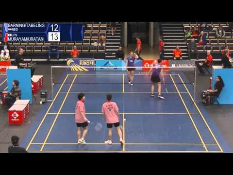 2016 Finnish Open - WD QF - Barning/Tabeling vs. Murayama/Uratani