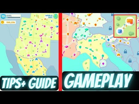 State Connect: Traffic Control, android gameplay, game review, beginner tips, tutorial and guide - YouTube
