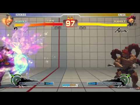 HADOCON IV (SSFIV:AE 2012 Top 16) - Kineda (Akuma) vs. Kurokiba (Deejay)