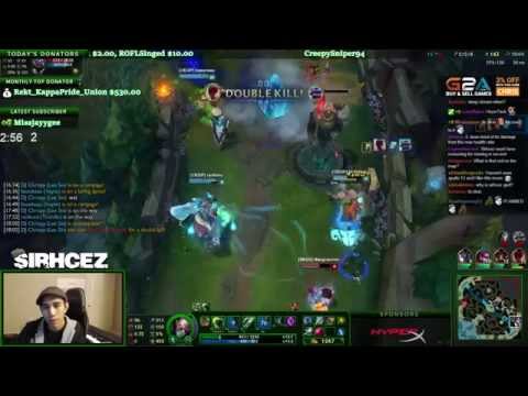Sirhcez - Singed vs Gnar - Top  (Ranked Gameplay)