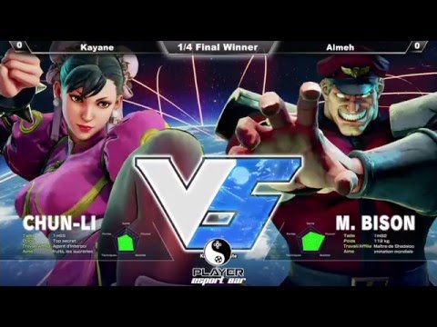 Player eSport Bar Opening Event - SFV - Quarter Winner - Kayane (Chun-Li) Vs Almeh (Dictator)