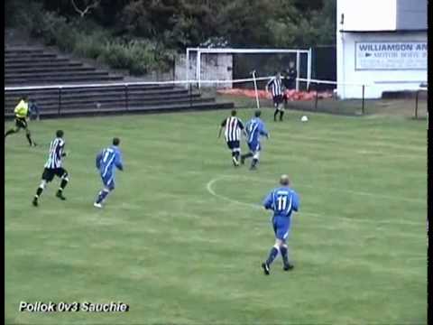 pollok v sauchie 26.7.10 highlights