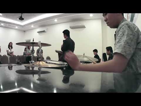 Peganglah Tanganku Roh Kudus Medley Kudus Kudus Tuhan ~ Pelayanan Ibadah Raya (Drum Cam) #DrumCam