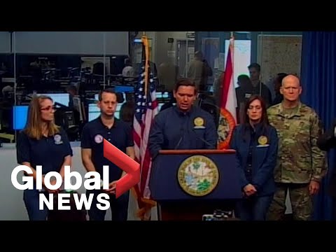 Florida officials provide update on Dorian, voice concern for power restoration once it passes