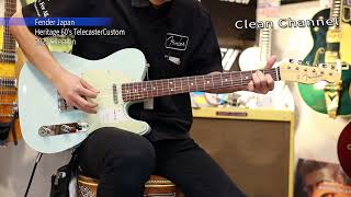 Video thumbnail for Fender Japan 2023Cllection Heritage 60s Telecaster Custom  Sonic Blue 【試奏動画】 by Ochanomizu Kurosawagakki