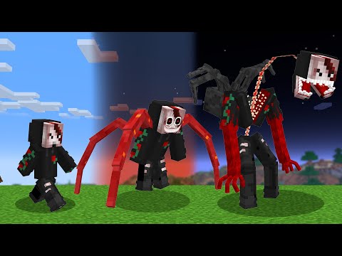 I evolved into Terrifying Forms in Minecraft