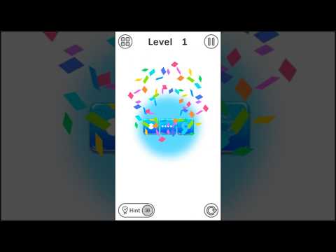 SpongePop - color fill puzzle Video