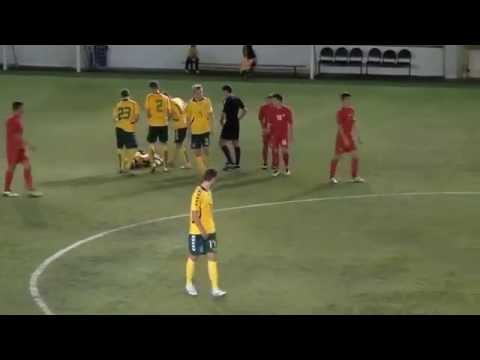 U18 Lithuania vs Moldova hard fouls