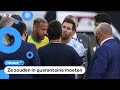Vier voetballers van veld gehaald tijdens Brazilië-Argentinië