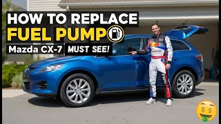How to Replace Fuel Pump on Mazda CX-7 Under Rear Seat Method, No Tank Drop 2007 2008 2009 2010 2011