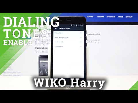 How to Manage Dial Pad Tones in WIKO Harry – Disable Dial Pad Sounds