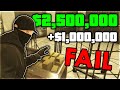 I Pulled Off The Greatest Heist Of ALL TIME Kind Of Broke To Ballin 54 GTA Online
