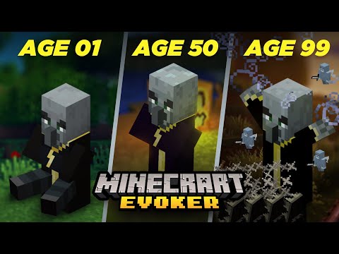 Surviving 99 years as a Evoker in Minecraft ( Hindi Gameplay )