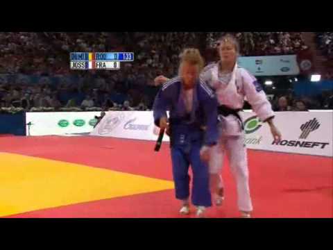 JUDO 2011 World Championships: Alina Dumitru (ROU) - Frederique Jossinet (FRA)