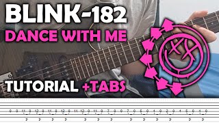 BLINK-182 - Dance With Me (Guitar Tutorial + TABS) NEW SONG!