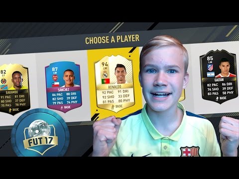 RONALDO DRAFTISSA!? - FIFA 17 FUT DRAFT
