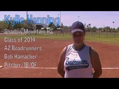 Kylie Henning Softball Skills Video