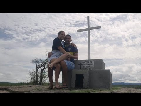 Subindo a Pedra Redonda Em Ipueira Rio Grande do Norte 