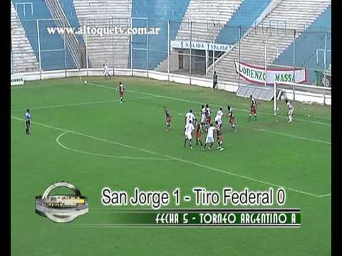 SAN JORGE 1 - TIRO FEDERAL 0