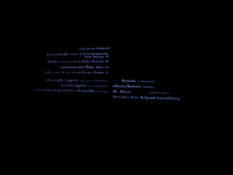 Credits of Sea Of Tranquillity | A short movie by Studio Hans Op de Beeck