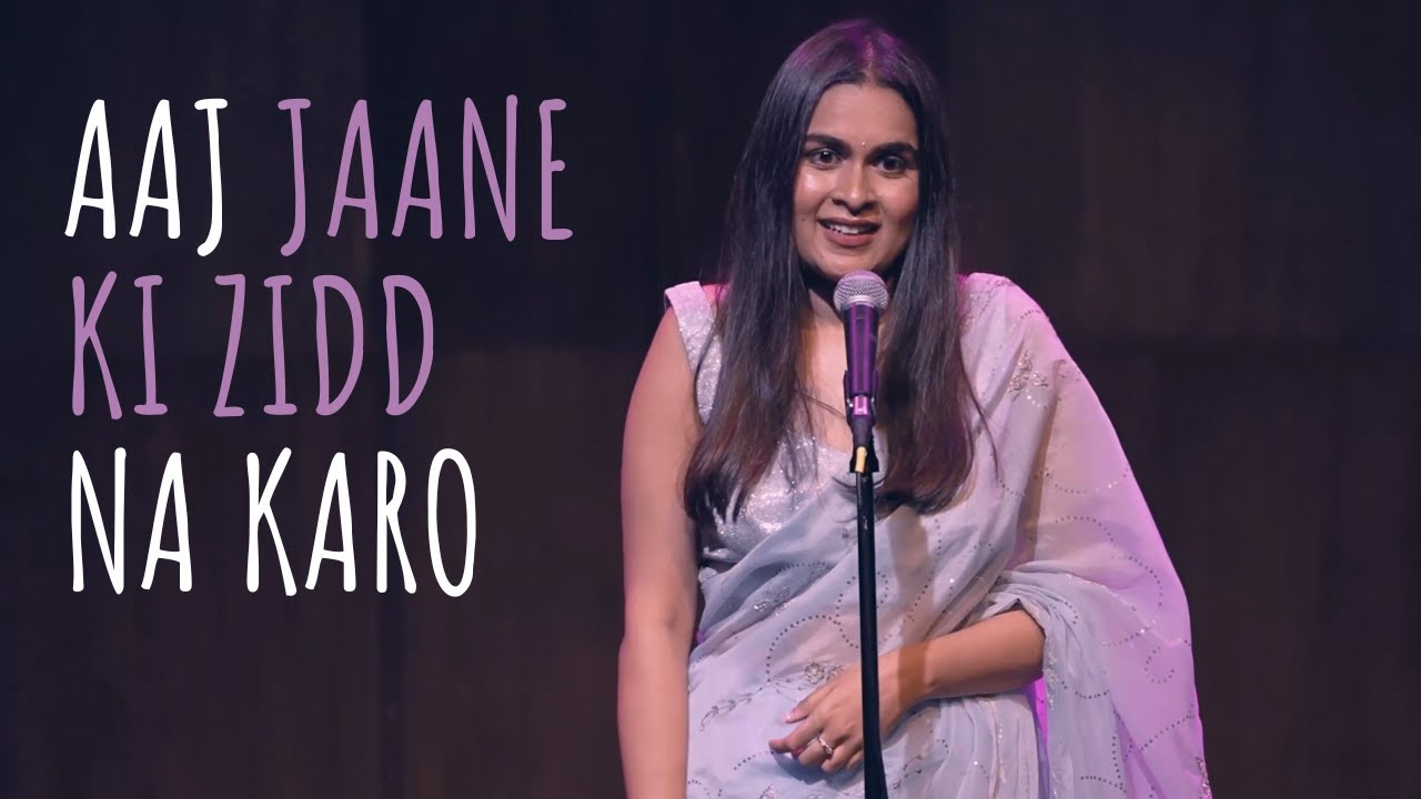 "Aaj Jaane Ki Zidd Na Karo" - Mahek Jangda ft Abhin | UnErase Poetry