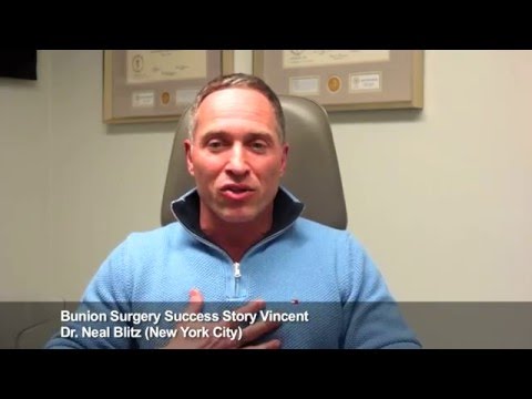 Vincent: Bunion Surgery