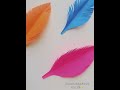 DIY EASY PAPER LEAF Origami Paper Leaf Paper Craft Ideas Shorts Youtubeshorts Origamipaper